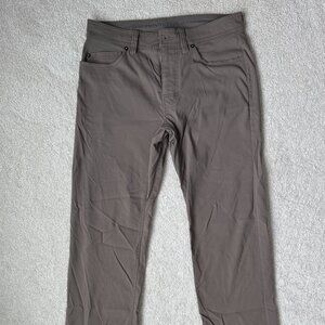 Prana Brion II Slim Pants 30/30 Brown